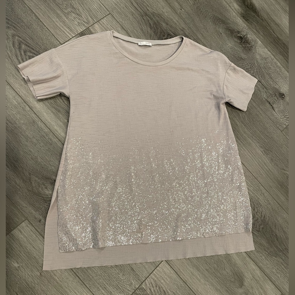 Zara Gray Top